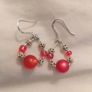 Beaded earrings NWOT